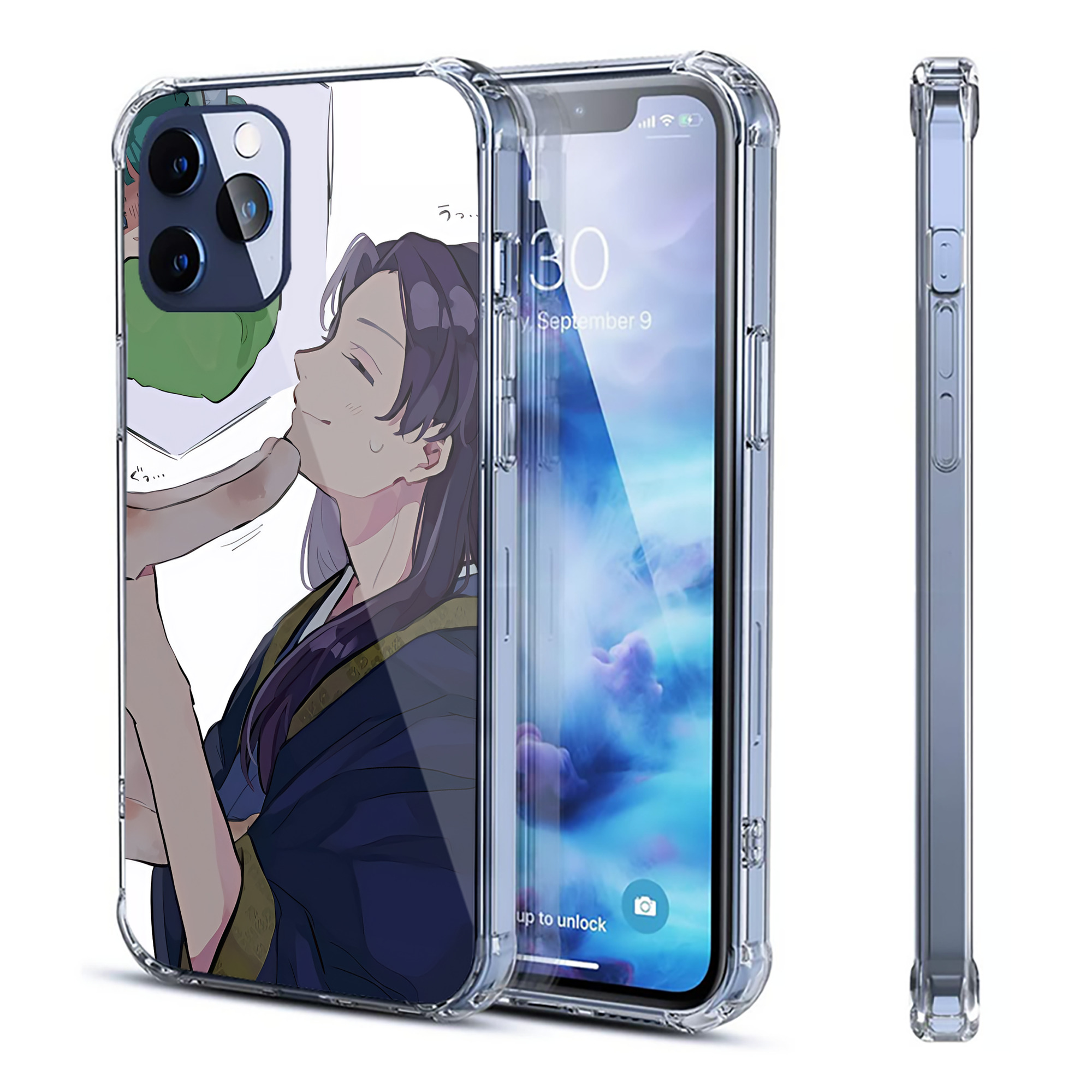 （画像用） 薬屋のひとりごと The Apothecary Diaries 【iPhone 12シリーズ対応】透明スマホケース（クリアソフトケース）